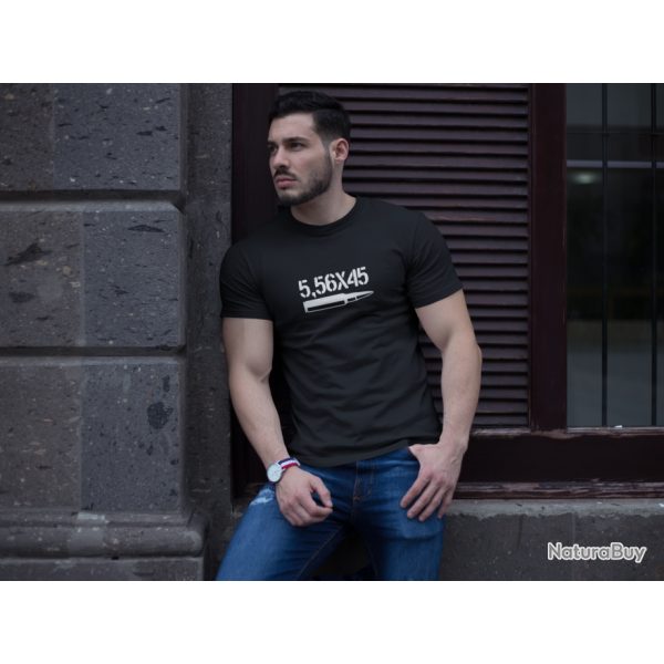 T SHIRT CARTOUCHE 5.56