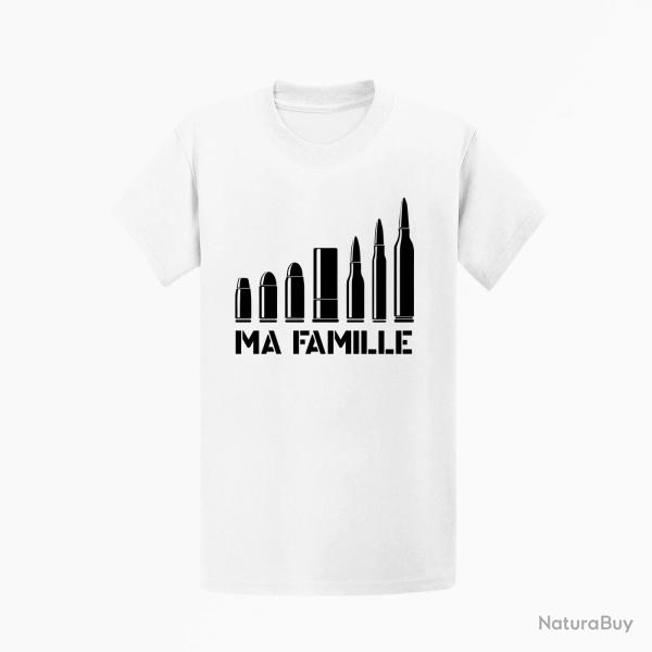 T shirt CARTOUCHES Blanc