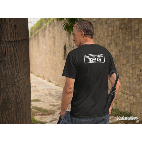 T SHIRT PROTECTED BY 12 G
