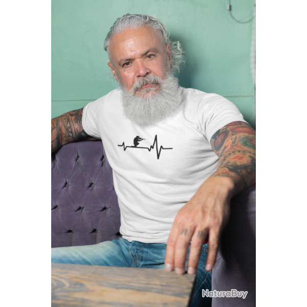 T SHIRT TIREUR Militaire Battements de coeur 2