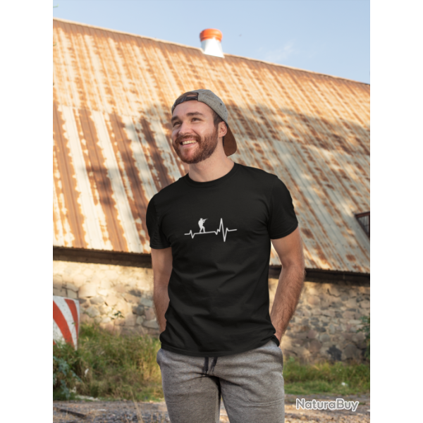 T SHIRT TIREUR Militaire Battements de coeur