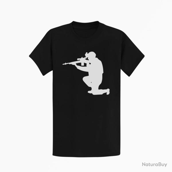 T shirt MILITAIRE M14 Noir