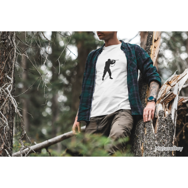 T SHIRT TIREUR Militaire Steyr Aug