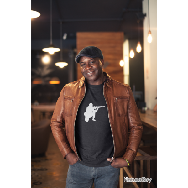 T SHIRT TIREUR Militaire