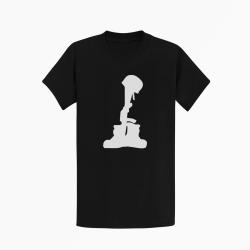 T shirt MILITAIRE Hommage Noir