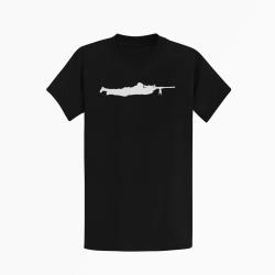 T shirt SNIPER MILITAIRE Noir