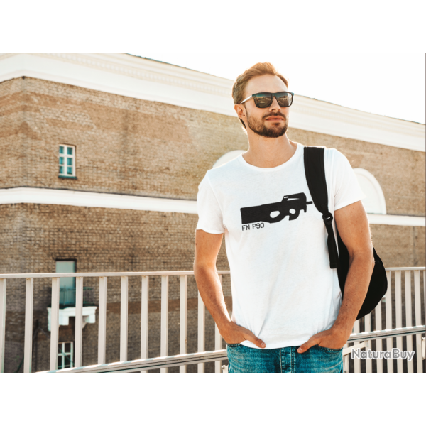 T shirt Armes FN P90