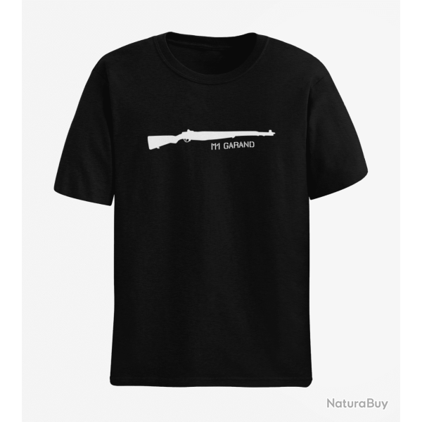 T shirt Armes M1 Garand Noir
