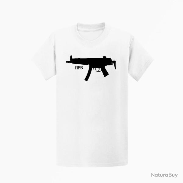 T shirt MP5 Compact Blanc