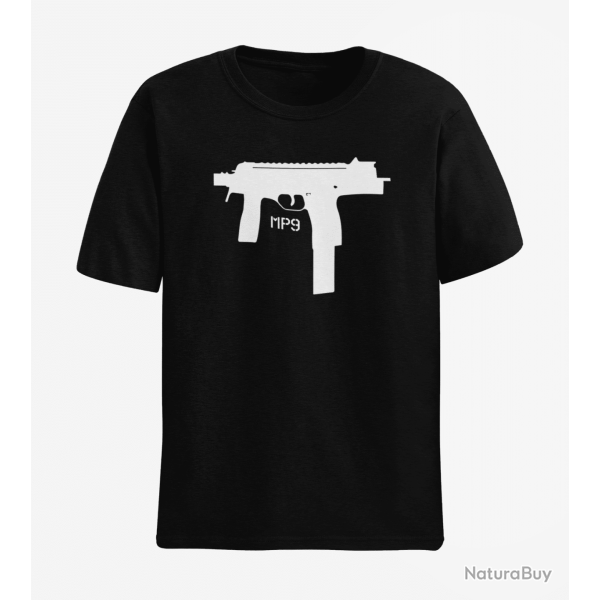 T shirt Armes MP9 Army Noir