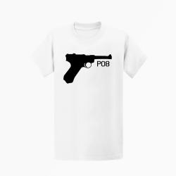 T shirt P08 Silhouette Blanc