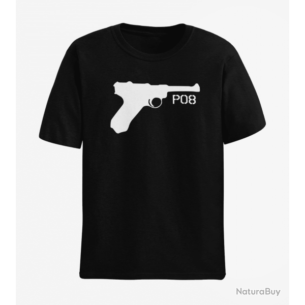T shirt Armes P08 2 Noir