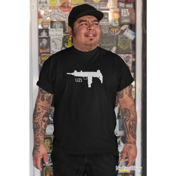 T shirt Armes UZI 3