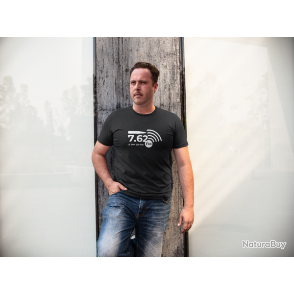 T shirt Humour 7.62 FM 2