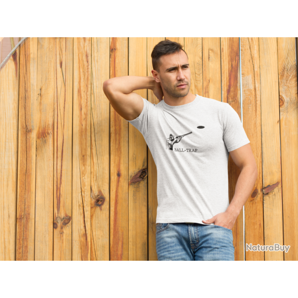 T shirt Tir Sportif Ball Trap