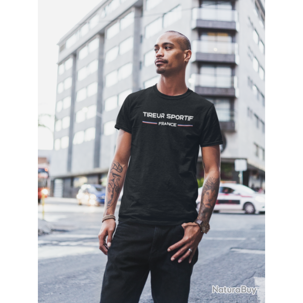 T shirt Tir Sportif Tireur France