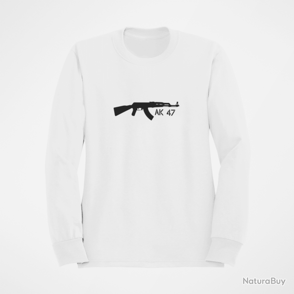 Sweat ARME AK 5 Blanc