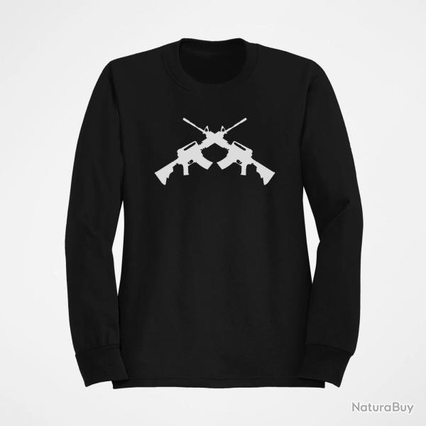 Sweat ARME AR 15 1 Noir