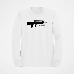 Sweat ARME Famas Blanc