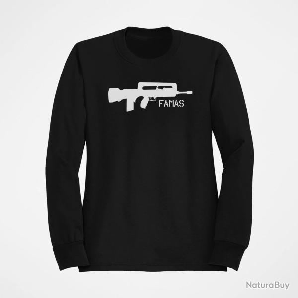 Sweat ARME Famas Noir