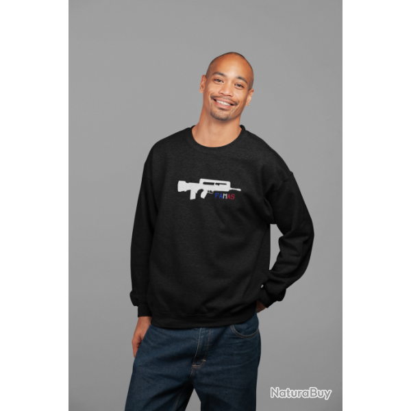 SWEAT ARME Famas Patriote