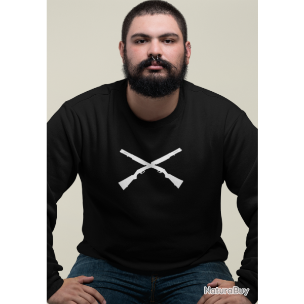 SWEAT ARME Fusil � pompe