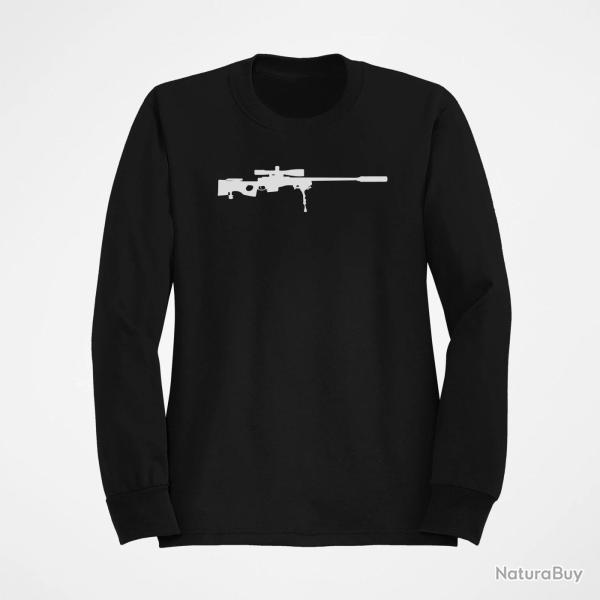 Sweat ARME Fusil Sniper Noir