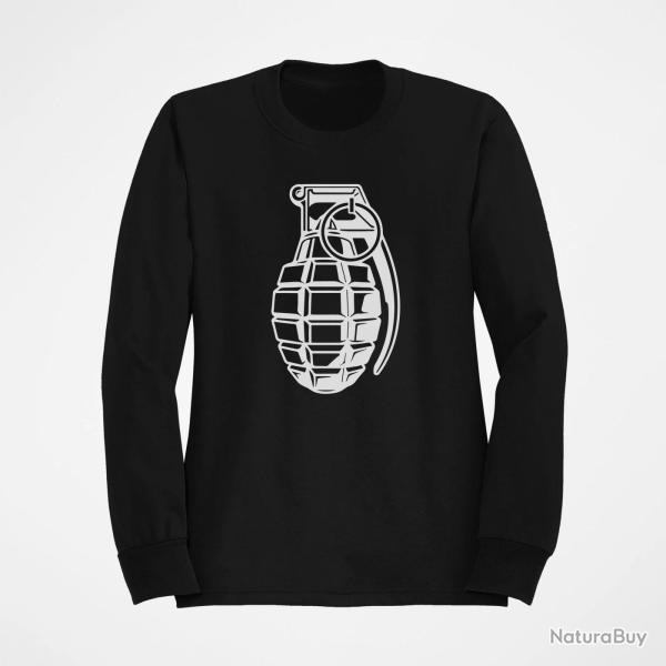 Sweat ARME Grenade Noir