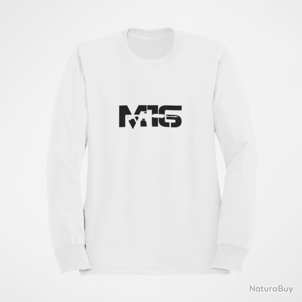 Sweat ARME M16 1 Blanc