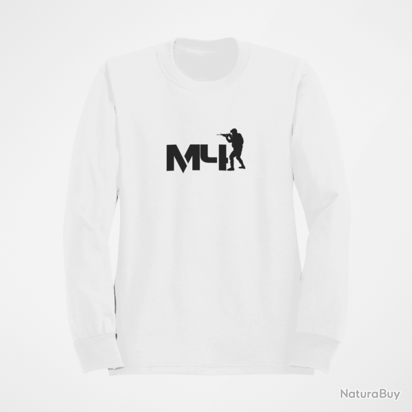 Sweat ARME M4 2 Blanc