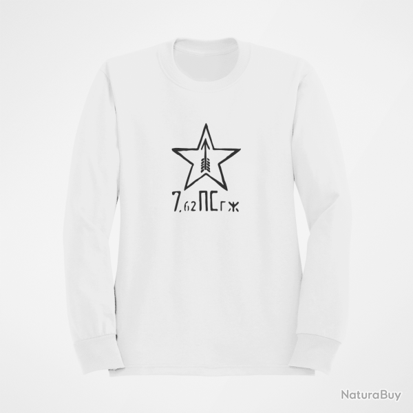 Sweat ARME Mosin Nagant 1 Blanc