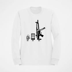 Sweat MP3 MP4 MP5 Blanc