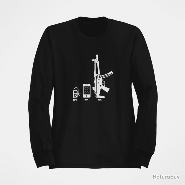 Sweat MP3 MP4 MP5 Noir