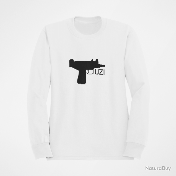 Sweat UZI Blanc