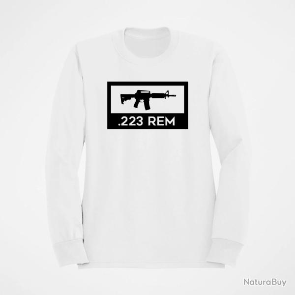 Sweat ARMES AR15 M4 M16 223 rem Blanc