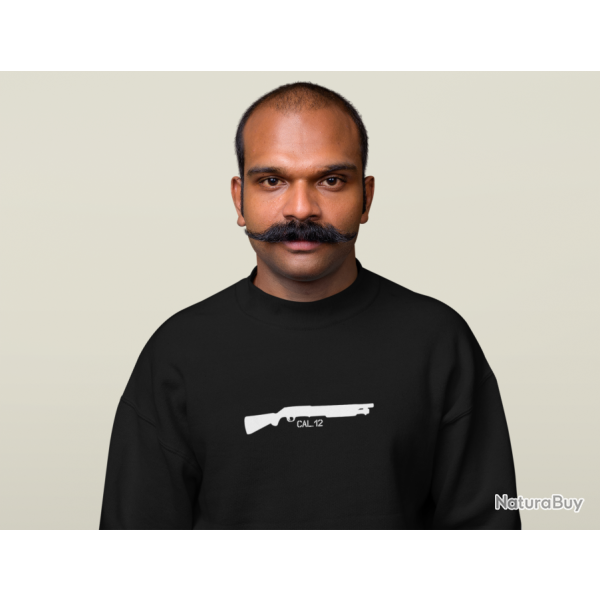 SWEAT FUSIL A POMPE Calibre 12