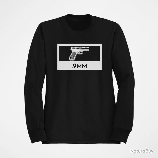 Sweat ARMES Glock 9mm Noir