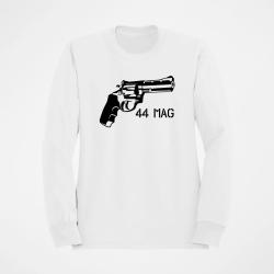 Sweat ARMES Revolver 44 mag Blanc