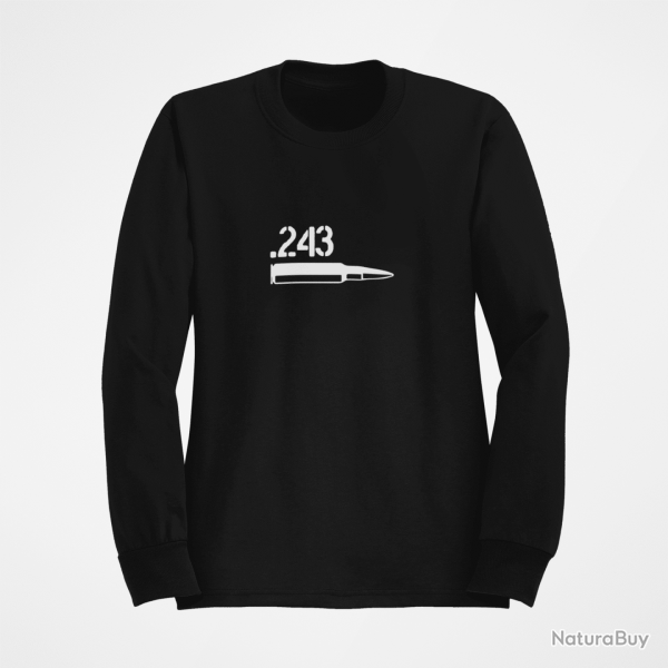 Sweat CARTOUCHE 243 win Noir