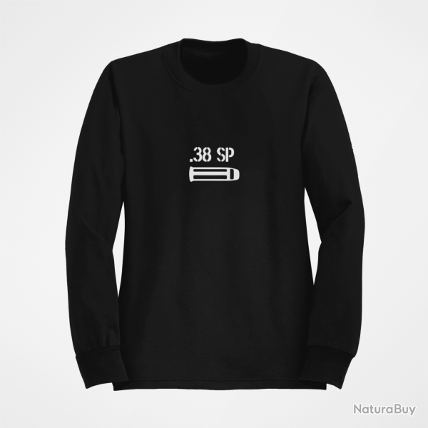 Sweat CARTOUCHE 38 Spcial Noir