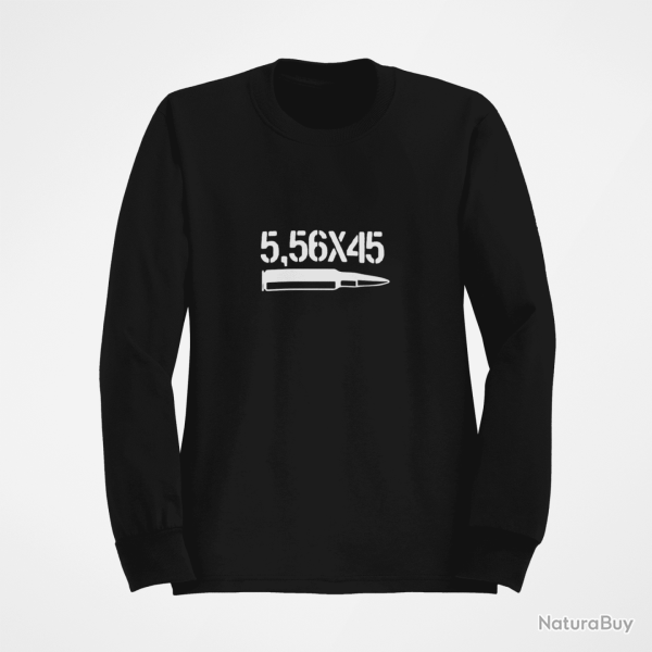 Sweat CARTOUCHE 5.56 Noir
