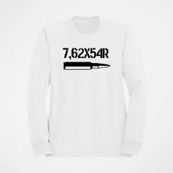 Sweat CARTOUCHE 7.62x54r Blanc