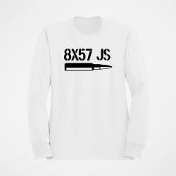 Sweat CARTOUCHE 8x57 js Blanc