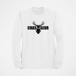 Sweat CHASSE T&ecirc;te de Cerf Blanc