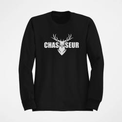 Sweat CHASSE T&ecirc;te de Cerf Noir
