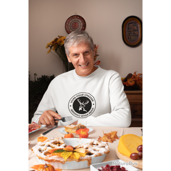 SWEAT CHASSE Vivre pour chasser