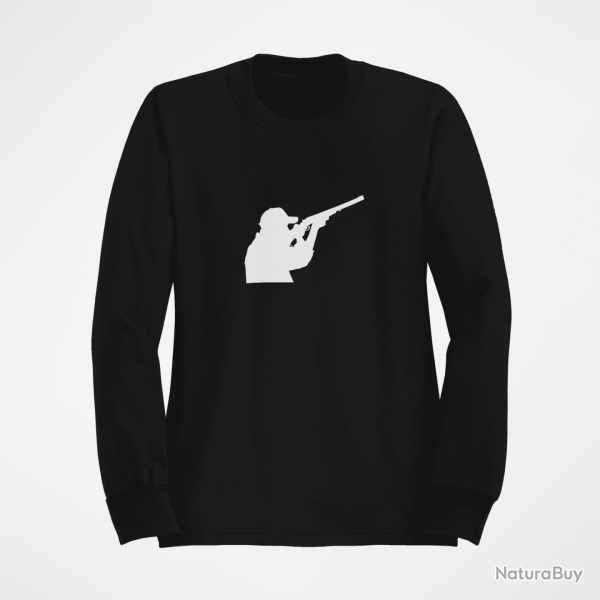 Sweat CHASSE Balltrap Noir