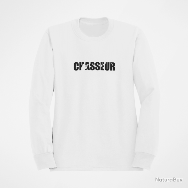 Sweat CHASSEUR Blanc