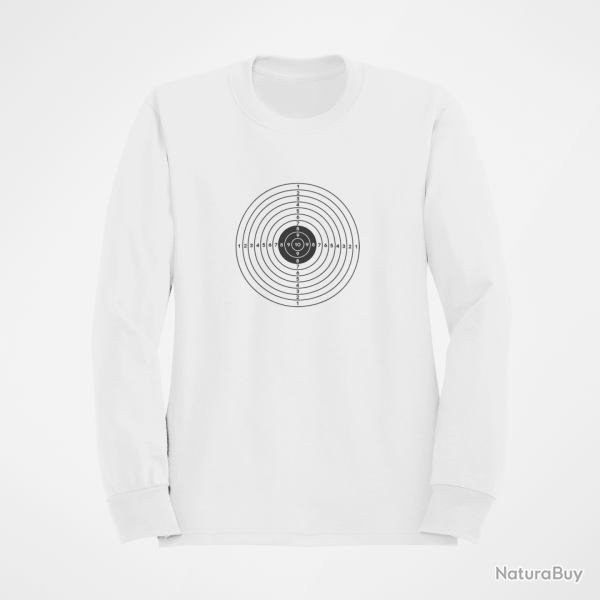 Sweat TARGET CIBLE Blanc