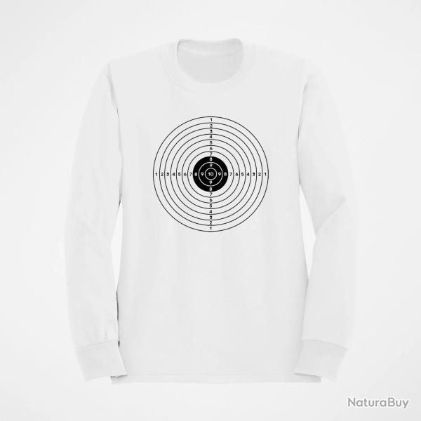 Sweat TARGET CIBLE Blanc